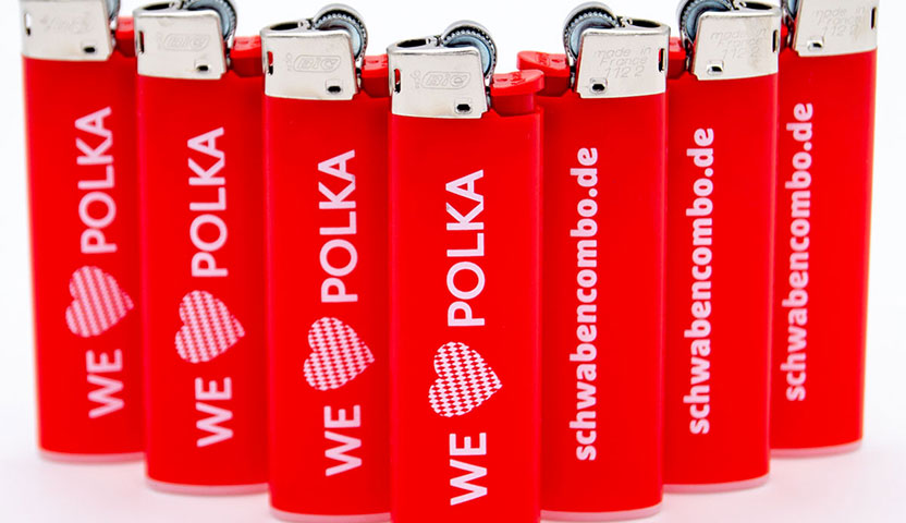Bedruckte Werbeartikel und Give Aways für Messe und Promotion