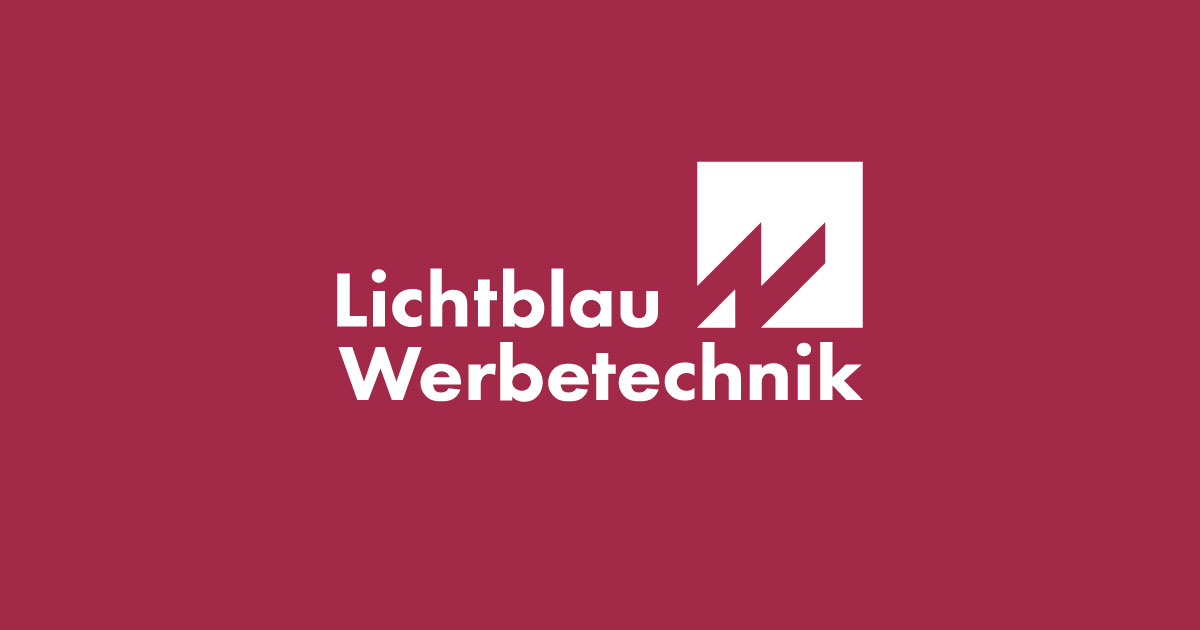 Lichtblau Werbetechnik